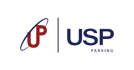 A green background with the word usp and a red and blue logo.
